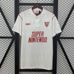 Camiseta Retro Sevilla 91-92 primera equipación - Nintendo