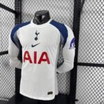 camiseta-tottenham-primera-equipacion-version-jugador-manga-larga-2025-2026-lateral camiseta-tottenham-primera-equipacion-version-jugador-manga-larga-2025-2026-lateral