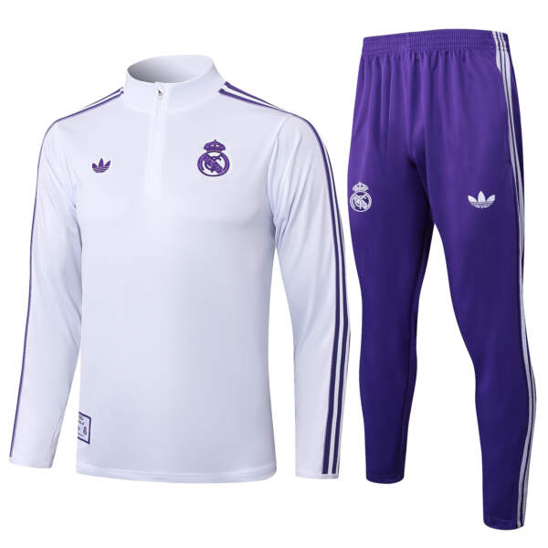 Chándal Real Madrid Morado y Blanco 2025-2026 Edición Oficial
