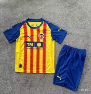 Conjunto Niño Valencia Tercera Equipacion 2025-2026