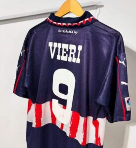 Camiseta Atletico Madrid 1997 Segunda equipacion Vieri