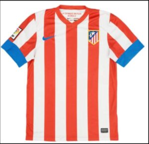 Camiseta Retro Atletico Madrid 2012-2013 primera equipación