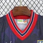 Camiseta retro Atletico Madrid 1995-1996 tercera equipación pecho
