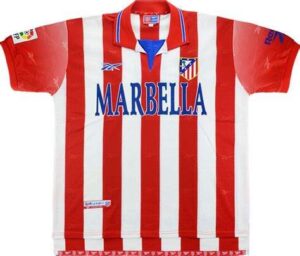 Camiseta retro Atletico Madrid 1998-1999 primera equipación
