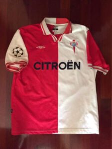 Camiseta Retro Celta Vigo primera 2001-2002