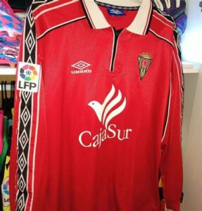 Camiseta Retro Cordoba segunda equipacion 1999-2000