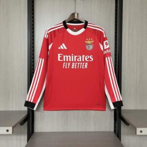 Camiseta Benfica 2025-26 Primera Equipación Manga Larga delante