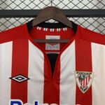 Camiseta Retro Athletic Bilbao 2011-2012 primera equipación pecho Camiseta Retro Athletic Bilbao 2011-2012 primera equipación pecho