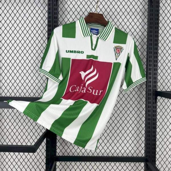 Camiseta Retro Cordoba C.F primera equipacion 1997-1998 Camiseta Retro Cordoba C.F primera equipacion 1997-1998