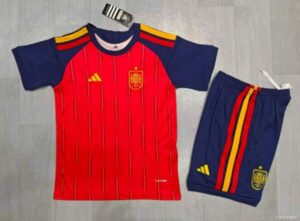 Conjunto Niño España primera equipación 2025-2026