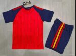Conjunto Niño España primera equipación 2025-2026 dorsal