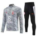 chandal-ac-milan-gris-negro-2025-2026 chandal-ac-milan-gris-negro-2025-2026