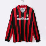 camiseta-ac-milan-primera-equipacion-manga-larga-retro-1988-1989 camiseta-ac-milan-primera-equipacion-manga-larga-retro-1988-1989