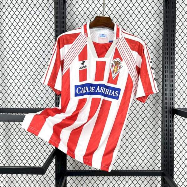 Camiseta retro Sporting de Gijon 1994-1995 primera equipacion Camiseta retro Sporting de Gijon 1994-1995 primera equipacion