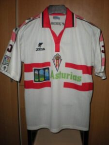 Camiseta Sporting de Gijón 1996-1997 segunda equipación