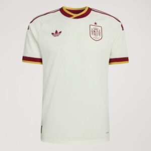 Camiseta España 2026 Segunda Equipación – Camiseta Selección Española Blanca Mundial 2026