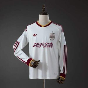 camiseta-españa-segunda-equipacion-manga-larga-dellafuente-mundial-2026