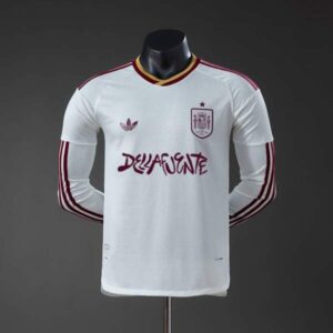 camiseta-españa-segunda-equipacion-manga-larga-version-jugador-dellafuente-mundial2026