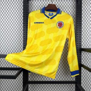 Camiseta Colombia 1994 Retro Manga Larga – Primera Equipación Histórica