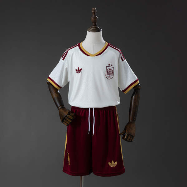 conjunto-niño-españa-segunda-equipacion-2-estrellas-mundial-2026 conjunto-niño-españa-segunda-equipacion-2-estrellas-mundial-2026