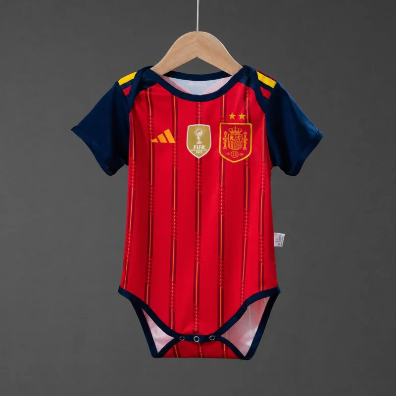 body-de-bebe-españa-mundial-2026-primera-equipacion-2-estrellas
