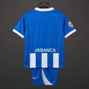 conjunto-niño-deportivo-de-la-coruña-primera-equipacion-2026-2027-parte-trasera