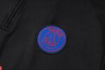 chandal-psg-cremallera-baja-negro-rojo-2026-2027-escudo